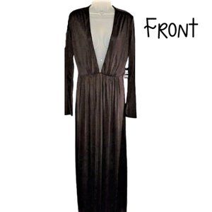 NWT Black Full Length Express Dress, Medium